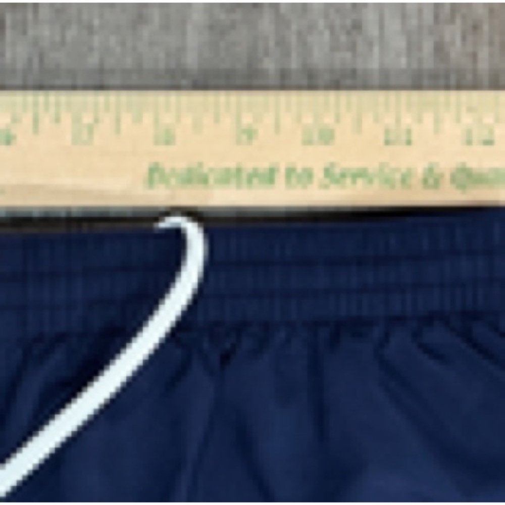 Womens 3" USA Gymnastics Running Shorts Navy Blue  Sz XS Lined Athletic